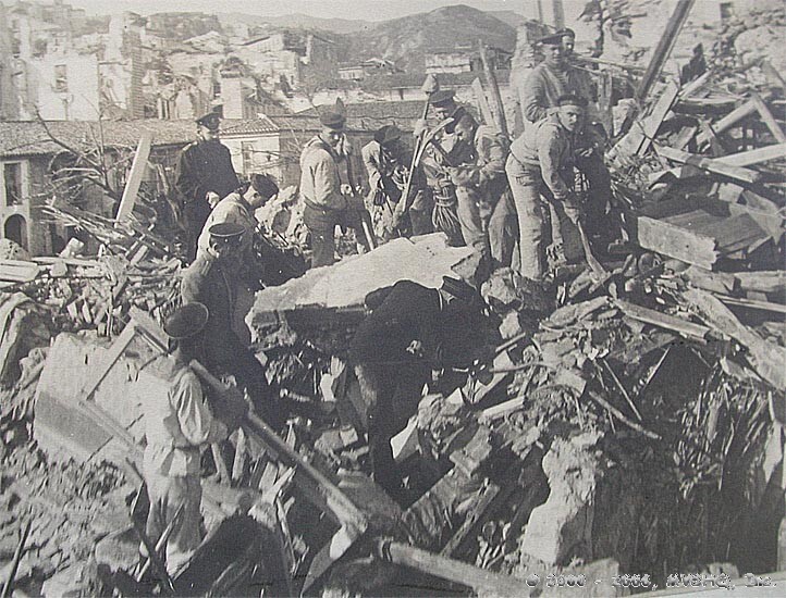 Как русская эскадра спасала пострадавших от землетрясения итальянцев