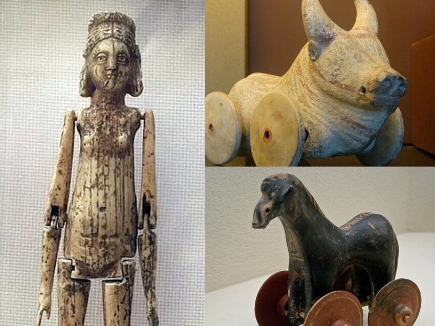 С какими игрушками играли римские дети