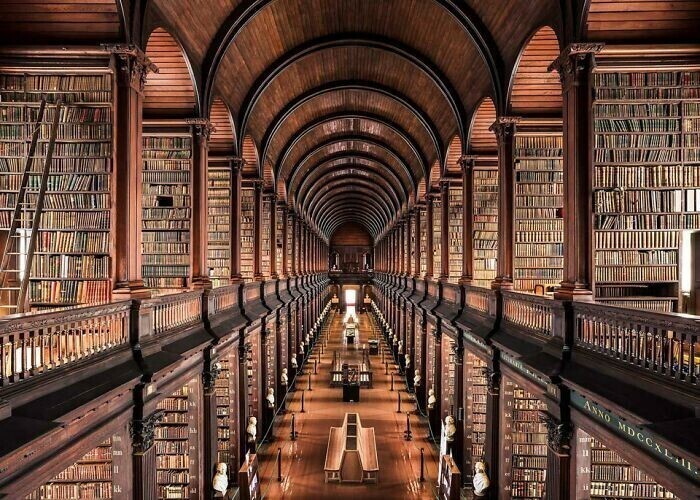 22. Библиотека Тринити-колледжа - Дублин, Ирландия