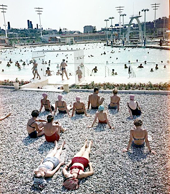 Бассейн «Москва» 1960 г.