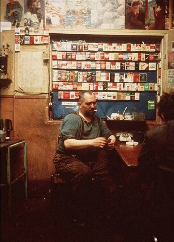 Перекур на заводе, Норильск, 1991 год