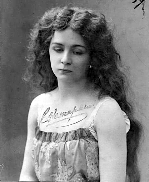 Екатерина Гельцер 1900е