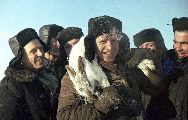 Строительство Сибирского нефтепровода 1961 г.