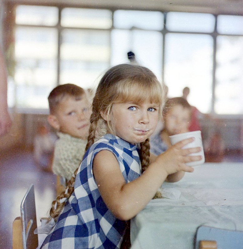 Детски сад. Литовская ССР, г. Электренай 1968 г.