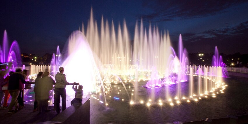Cамые красивые фонтаны Москвы