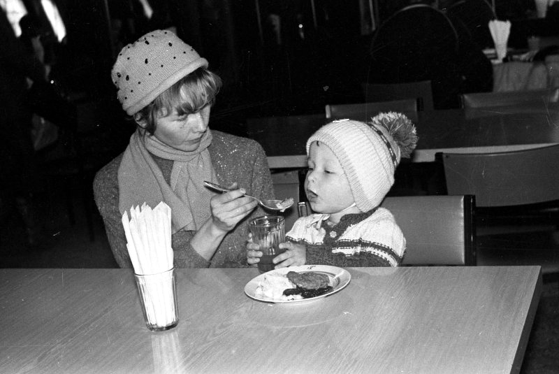 Детское кафе «Ивушка». Минусинск 1989 г.