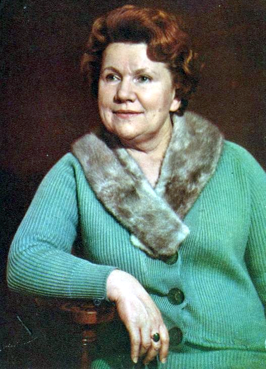 Нина Афанасьевна Сазонова. 1970 г.