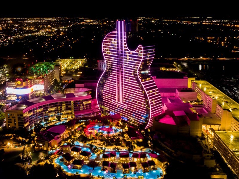 Seminole Hard Rock Hotel & Casino Hollywood в США