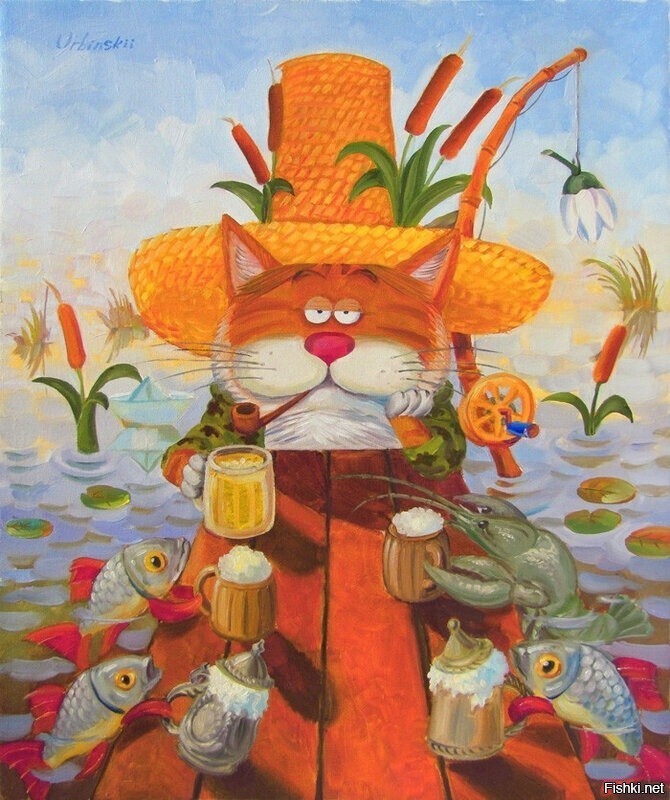 Рыжие коты от Романа Урбинского