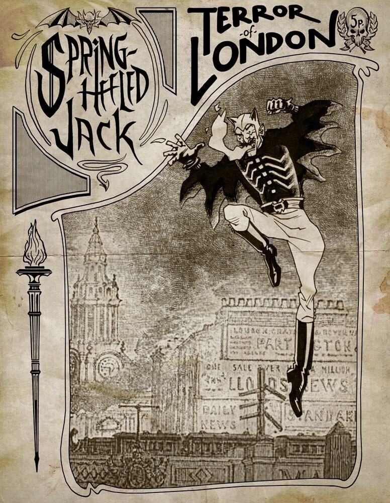 Страшная и странная история про Джека-прыгуна из Викторианской Англии