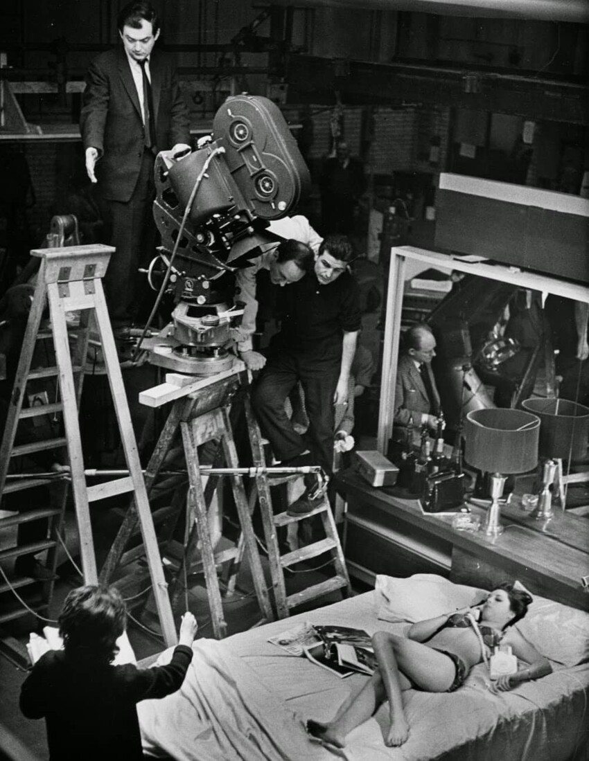 18 кадров со съёмок фильмов Стэнли Кубрика, показывающих, в какой атмосфере режиссёр создавал свои шедевры