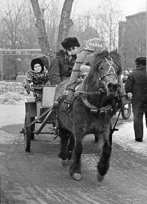 Московский зоопарк, фото В. Златомрежев. 1978 год