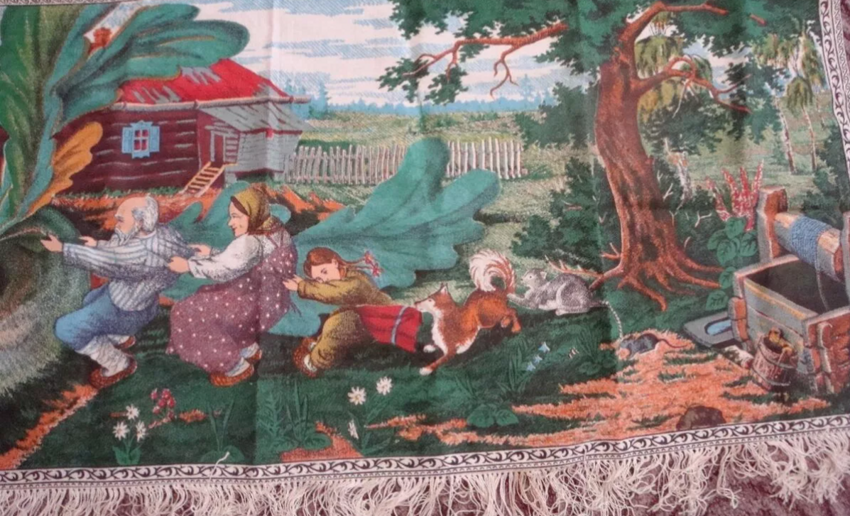 Детские коврики из советских квартир