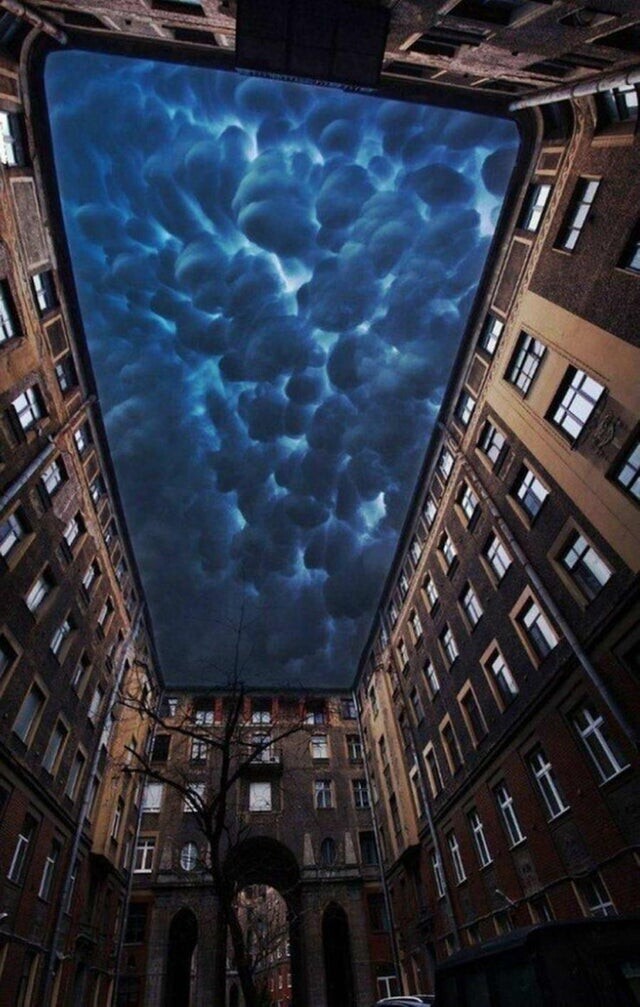Удивительные облака Санкт-Петербург