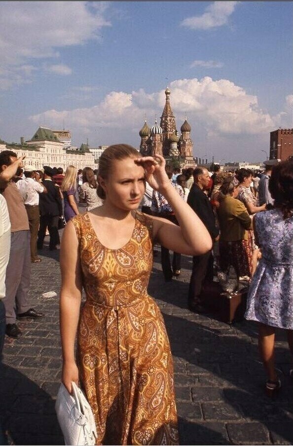 Лето советской Москвы