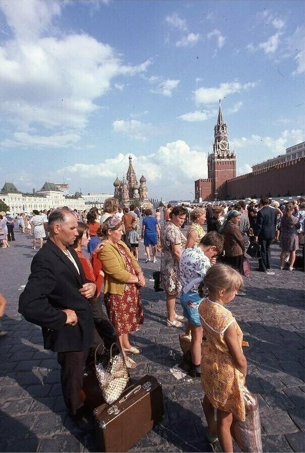 Лето советской Москвы