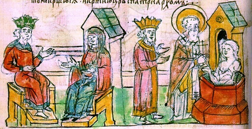 Древнерусская летопись о неприятной правде язычества древних славян