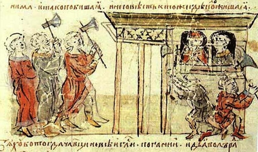 Древнерусская летопись о неприятной правде язычества древних славян