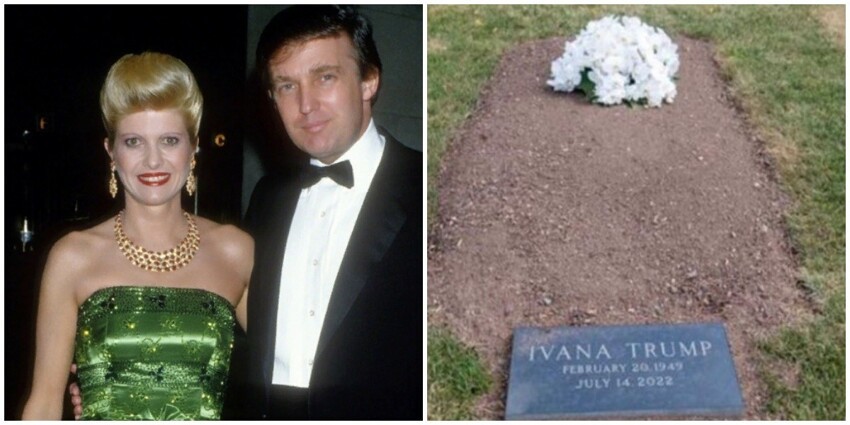 Трамп решил сэкономить на похоронах первой жены и закопал её на своём поле для гольфа