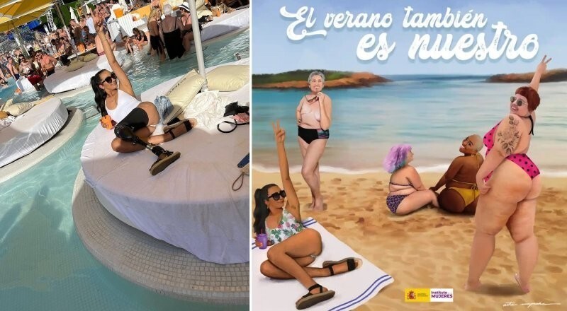 Сюр "цивилизованной" Европы: в Испании разгорелся скандал из-за бодипозитивной рекламы пляжей