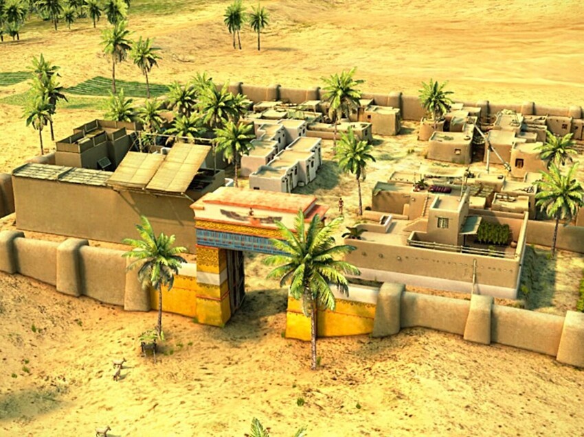Из чего строили дома в Древнем Египте и чем отличалось жильё бедных и богатых древних египтян