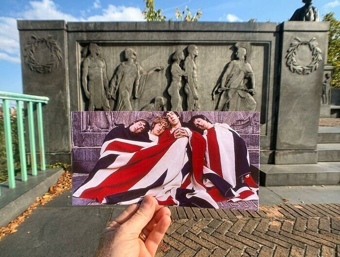 18. Группа The Who, парк Морнингсайд в Нью-Йорке, 1968 год. Фото Арта Кейна