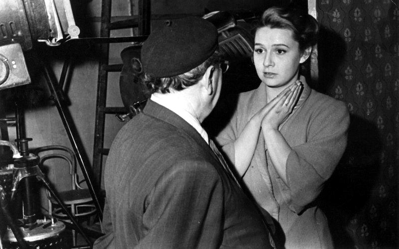 Актриса Нина Веселовская (Даша). "Хождение по мукам" 1958 г.