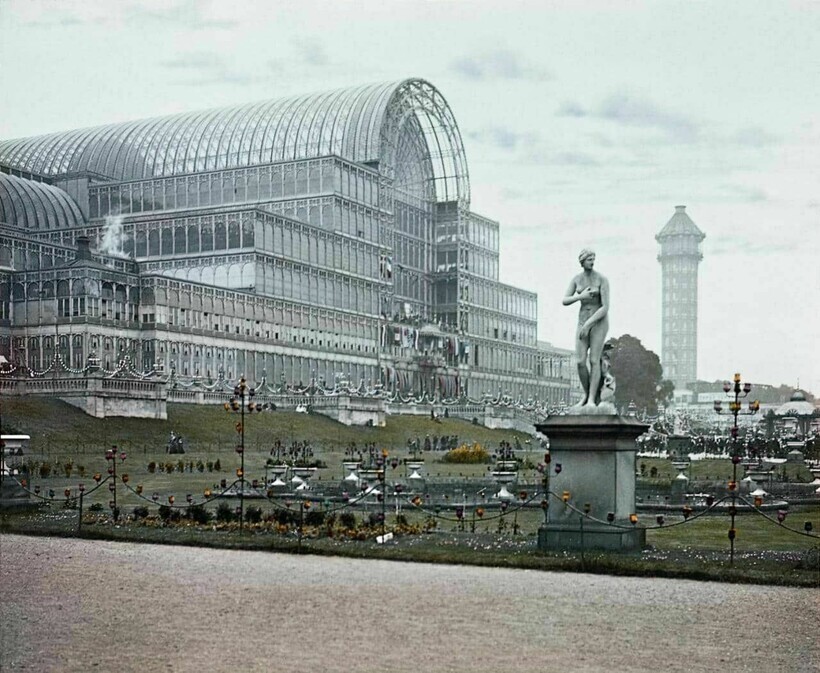 Хрустальный дворец в Лондоне, который вместо года простоял 85 лет