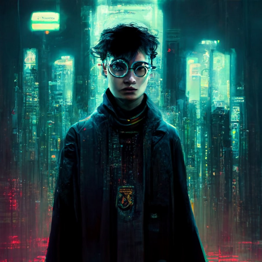 Как нейросеть создает Гарри Поттера из 2049 и нейроЛетова