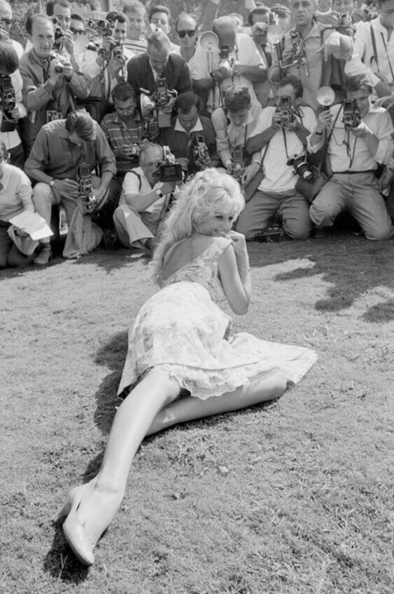 Брижит Бардо на Венецианском кинофестивале, 24 августа 1958 года