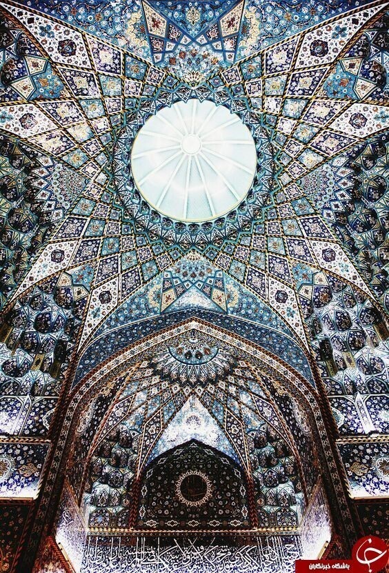 Потолок гробницы, Иран