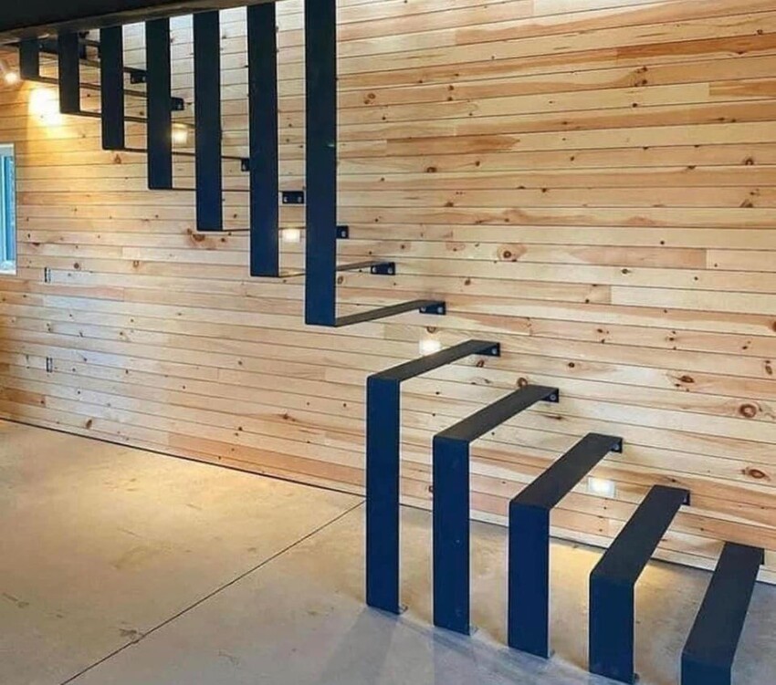 Очень креативная лестница