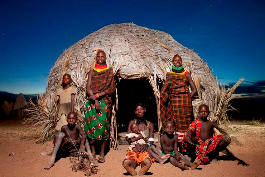 Почему коренные жители Африки строят именно круглые дома?