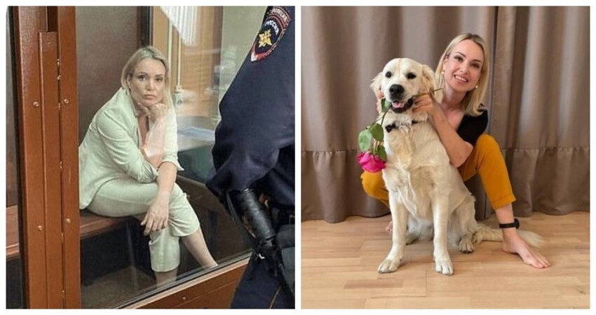Экс-редактор первого канала Марина Овсянникова решила продать собаку, чтобы оплатить штрафы