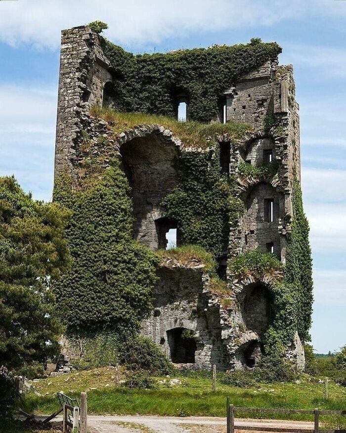 29. Замок Баллимаркахан в графстве Клэр, Ирландия