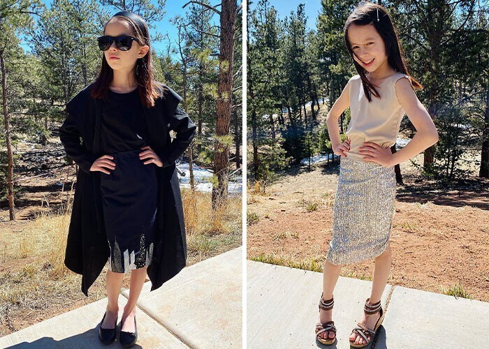 Талантливая 9-летняя модельер привлекла внимание Веры Ванг