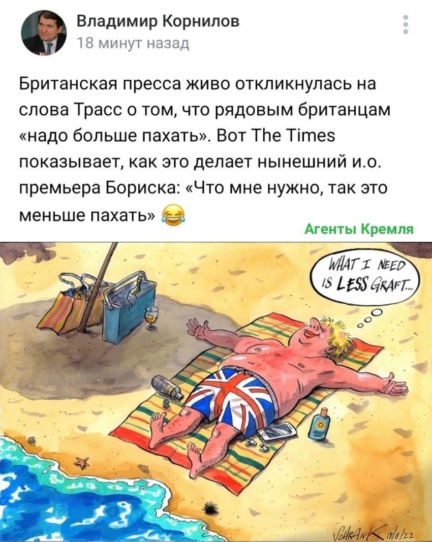 Пахатель Джонсонюк по версии The Times