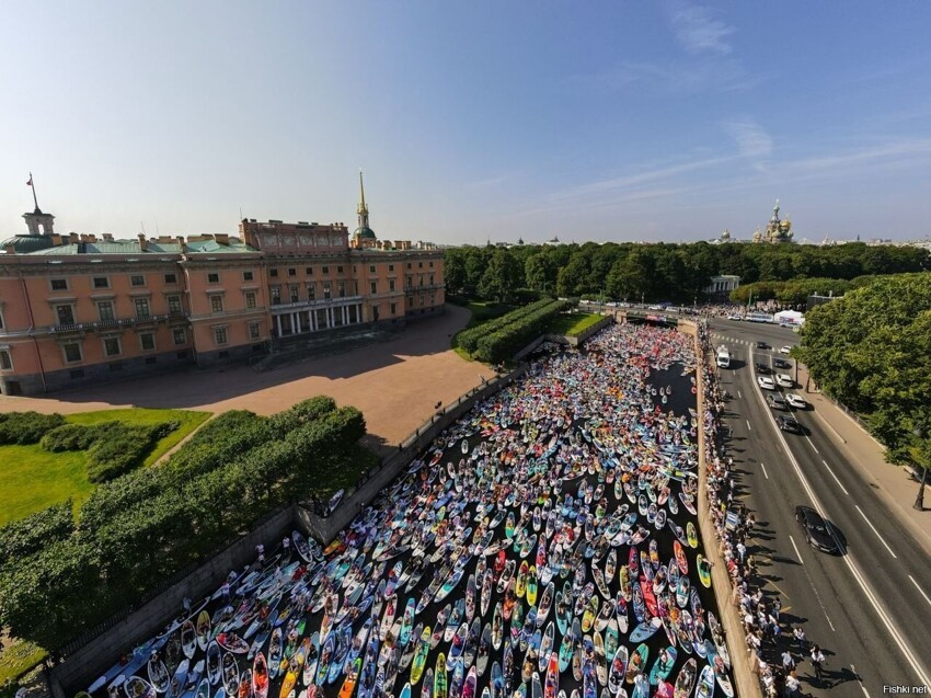 Российский SUP-фестиваль установил мировой рекорд
