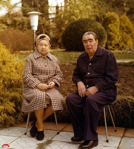 Леонид и Виктория Брежневы. Владимир Мусаэльян, 1982 год, Сочи