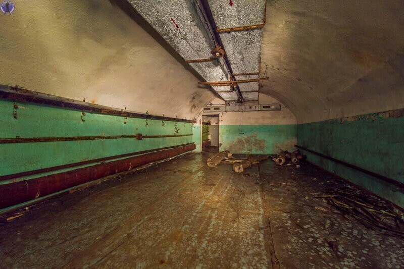Огромный заброшенный подземный госпиталь