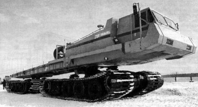 Болотоход СВГ-701 «Ямал» - сверхпроходимый монстр из СССР