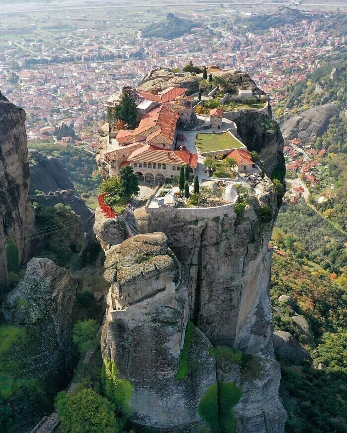 Монастырь "Метеора" в Греции