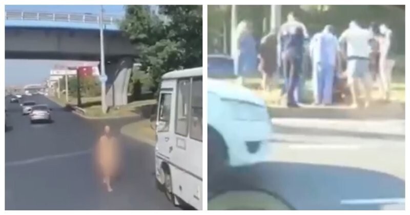 «Это из-за жары какое-то обострение»: в Казани голая женщина устроила забег в шесть километров с иконой в руках