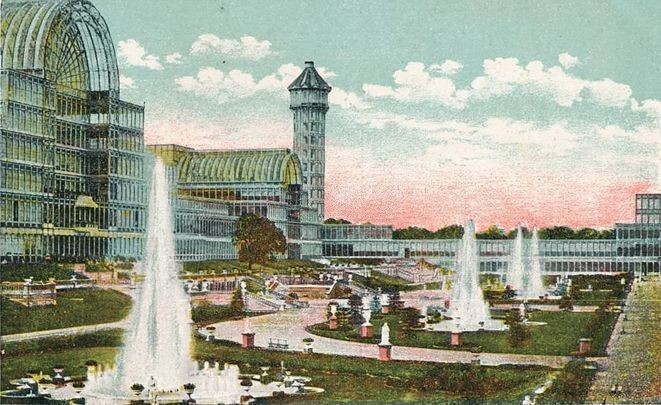 Хрустальный дворец, перенесенный в Сиденхэм, 1910 год
