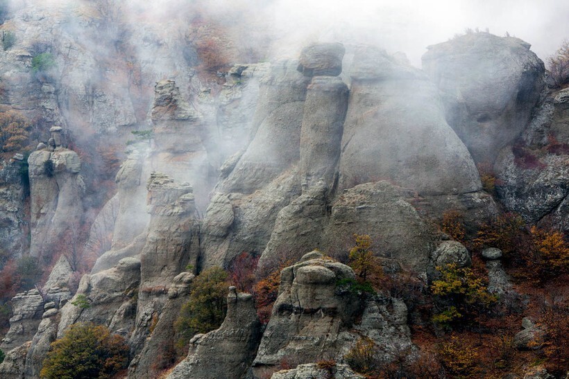Брокенское привидение в горах Крыма