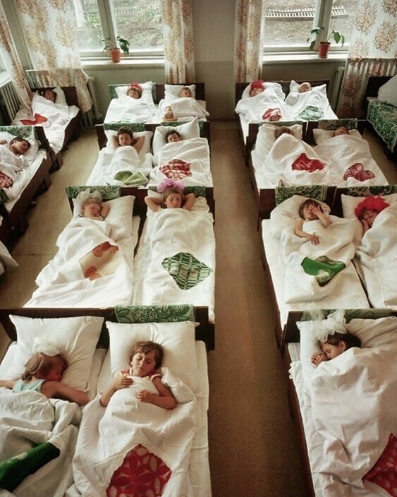 Сончас в детском саду, 1982 год
