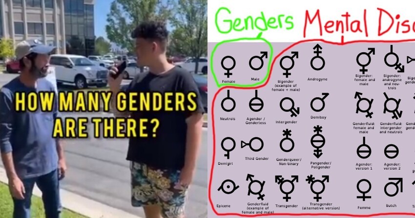 "Сколько сейчас есть гендеров?": мужчина ответил на вопрос так, что с ним сложно поспорить
