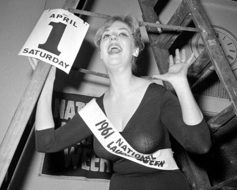Кетрин Таунсэнд из Миннеаполиса в 1961 году была признана Королевой смеха.