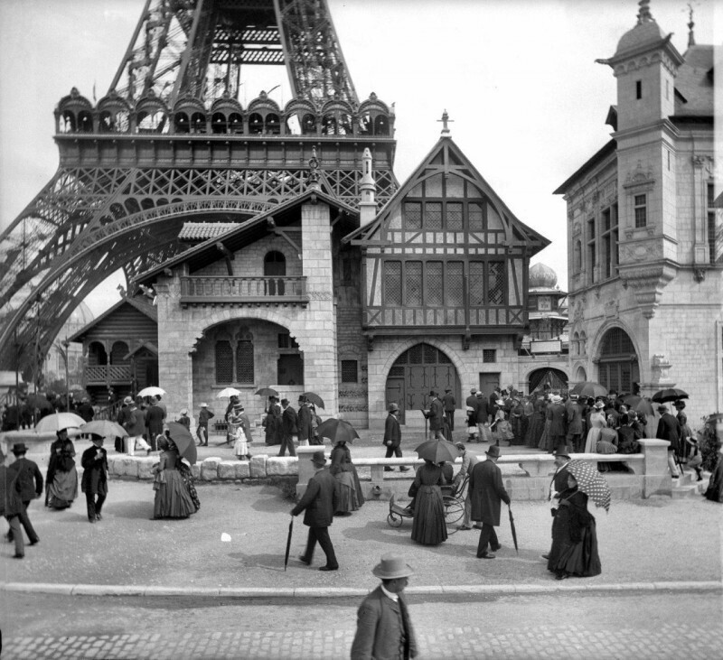 Полдень в Париже в 1899 год