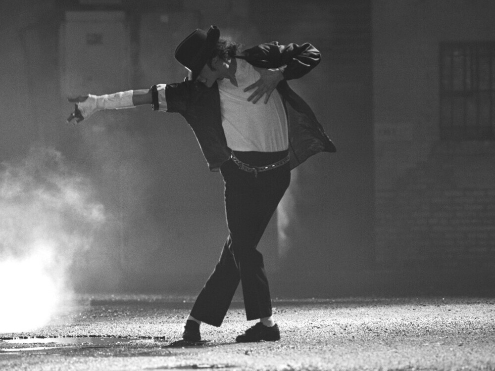 Майкл джексон фото в танце на носочках